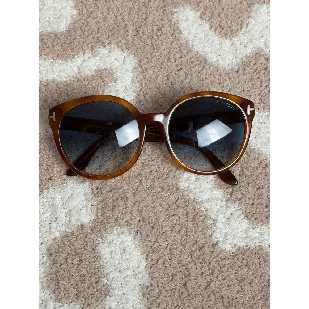 Tom Ford Tortoise Sunglasses TF503 Made In Italy Unisex